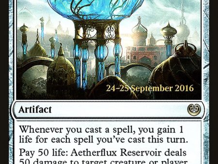 Aetherflux Reservoir [Kaladesh Prerelease Promos] Online