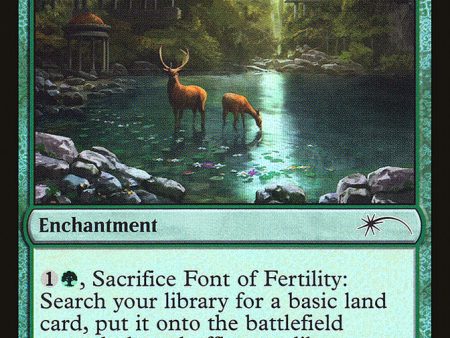 Font of Fertility [Magic 2015 Clash Pack] For Discount