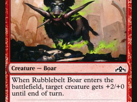 Rubblebelt Boar [Guilds of Ravnica] Online Hot Sale