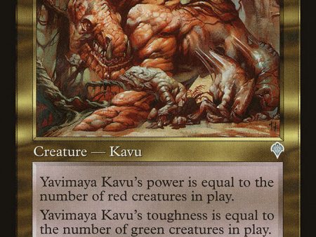 Yavimaya Kavu [Invasion] on Sale