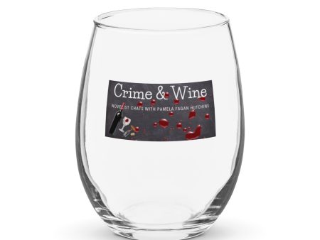 Crime & Wine Stemless wine glass Cheap