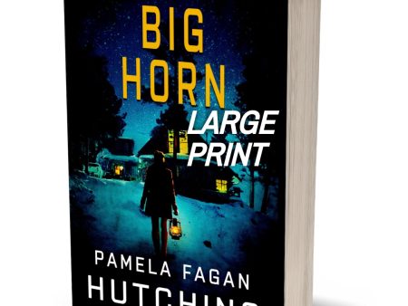 BIG HORN (Jenn Herrington Wyoming Mystery #1): LARGE PRINT signed Cheap