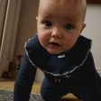 Bobbi Navy Collar Bib For Discount