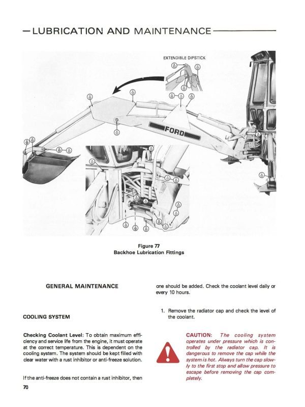 Ford 555 Tractor-Loader-Backhoe - Operator s Manual Online now