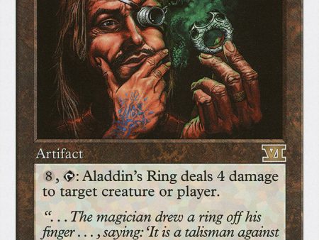 Aladdin s Ring [Classic Sixth Edition] For Sale