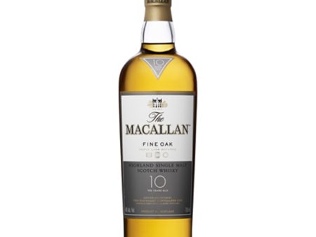 MACALLAN FINE OAK 10 YEARS OLD SINGLE MALT SCOTCH WHISKEY 750ML Hot on Sale