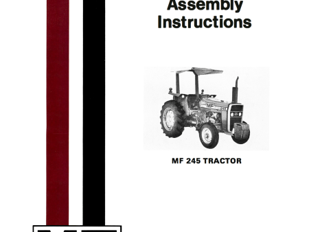 Massey Ferguson MF 245 Tractor - Operator s Manual For Sale