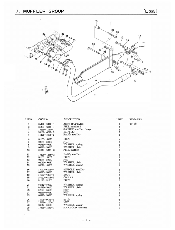 Kubota Tractor Model L295, L295DT Operator s Manual Online Sale