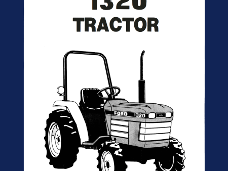 Ford 1320 Tractor - Operator s Manual Sale