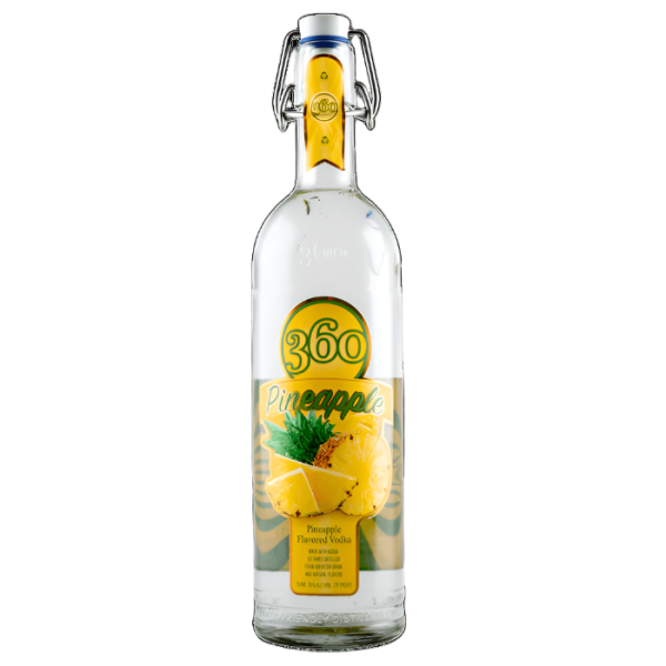 360 PINEAPPLE 750ML For Discount