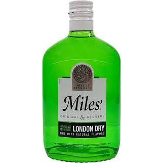 MILES LONDON DRY GIN 375ML Discount