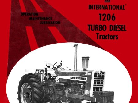 McCormick Farmall and International 1206 Turbo Diesel Tractors  - Operator s Manual Sale