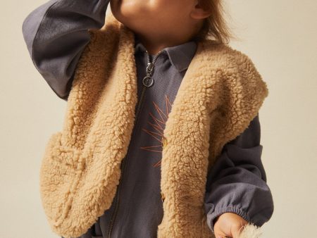 Alma Gilet Sand Cheap