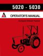 Allis-Chalmers 5020 - 5030 Compact Diesel Tractor - Operator s Manual Hot on Sale