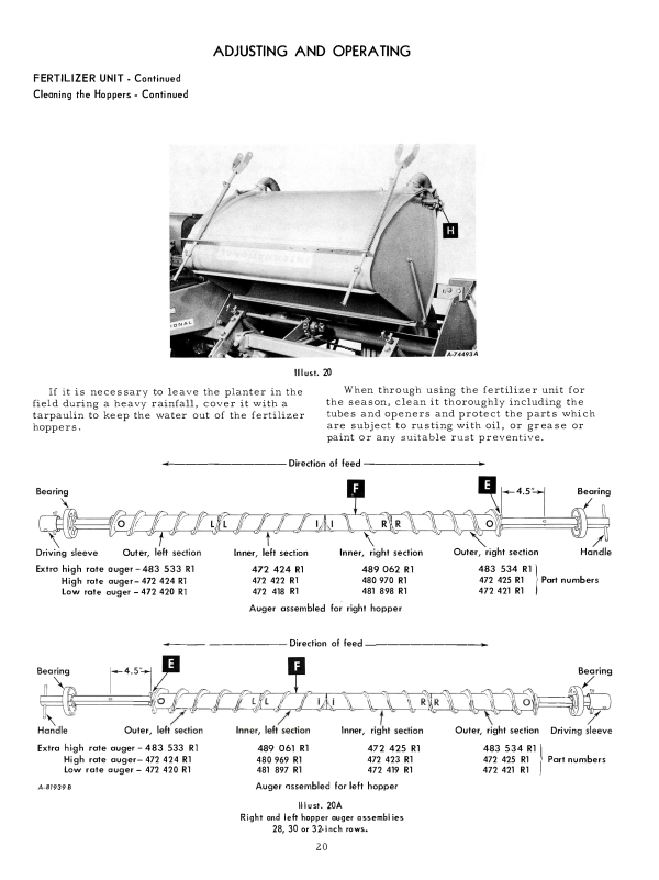 International 56 Planter (Four-Row) - Operator s Manual Discount