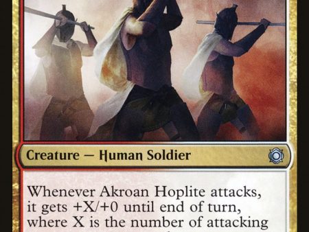 Akroan Hoplite [Conspiracy: Take the Crown] Online Hot Sale