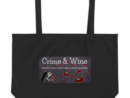 Large organic Crime & Wine tote bag Cheap