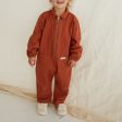 Boiler Suit Romper - Russet Hot on Sale