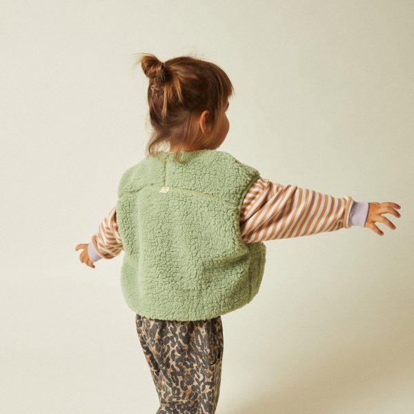 Baby Alma Gilet Sage Supply