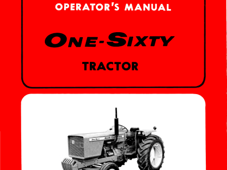 Allis-Chalmers One-Sixty Tractor Operator s Manual Supply