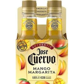 JOSE CUERVO AUTHENTIC MANGO MARGARITA 4 PACK Online Sale