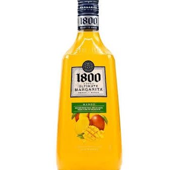 1800 Ultimate Mango Margarita Ready to Drink 1.75L Hot on Sale