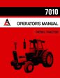 Allis-Chalmers 7010 Diesel Tractor - Operator s Manual Fashion