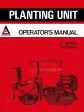 Allis-Chalmers 77 Series Air Champ Planting Units - Operator s Manual Online Sale