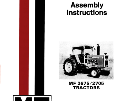 Massey Ferguson MF 2675   2705 Tractors Operator s Manual Fashion