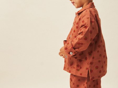 Fen Printed Tomato Jacket on Sale