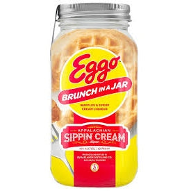 Eggo Brunch in a Jar Appalachian Sippin Cream 750ML For Sale