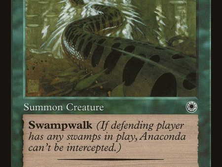 Anaconda (With Flavor Text) [Portal] Cheap