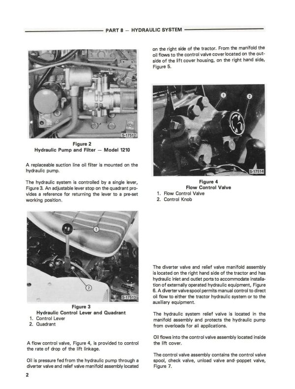 Ford 1110 and 1210 Tractors - Repair Manual Hot on Sale