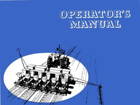 Ford Series 320 Pull-Type Planter - Operator s Manual For Sale