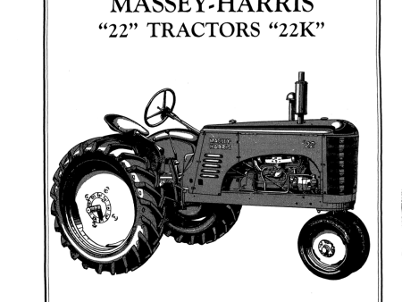 Massey-Harris  22  Tractors  22K  - Operating Instructions and Service Manual Online