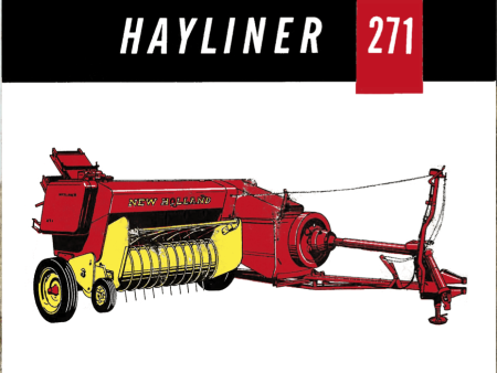 New Holland Hayliner 271 Baler - Owner s Manual Fashion