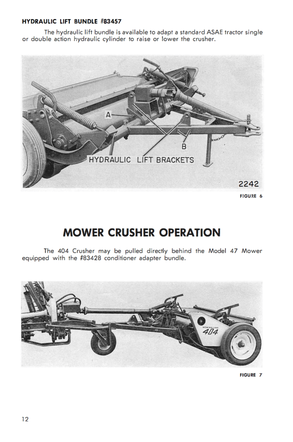 New Holland 404 Crusher - Owner s Manual For Discount