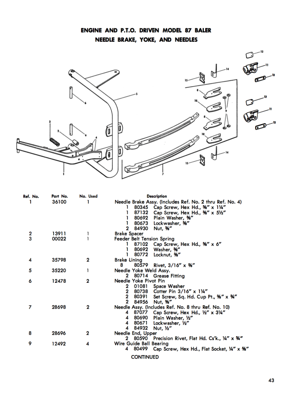 New Holland 87 Baler Service - Parts Catalog Online Sale