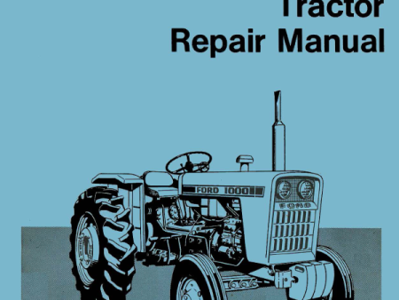 Ford 1000 Tractor - Repair Manual Online Hot Sale