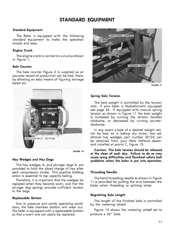 New Holland 87 Wire Tie Baler - Operator s Manual Cheap